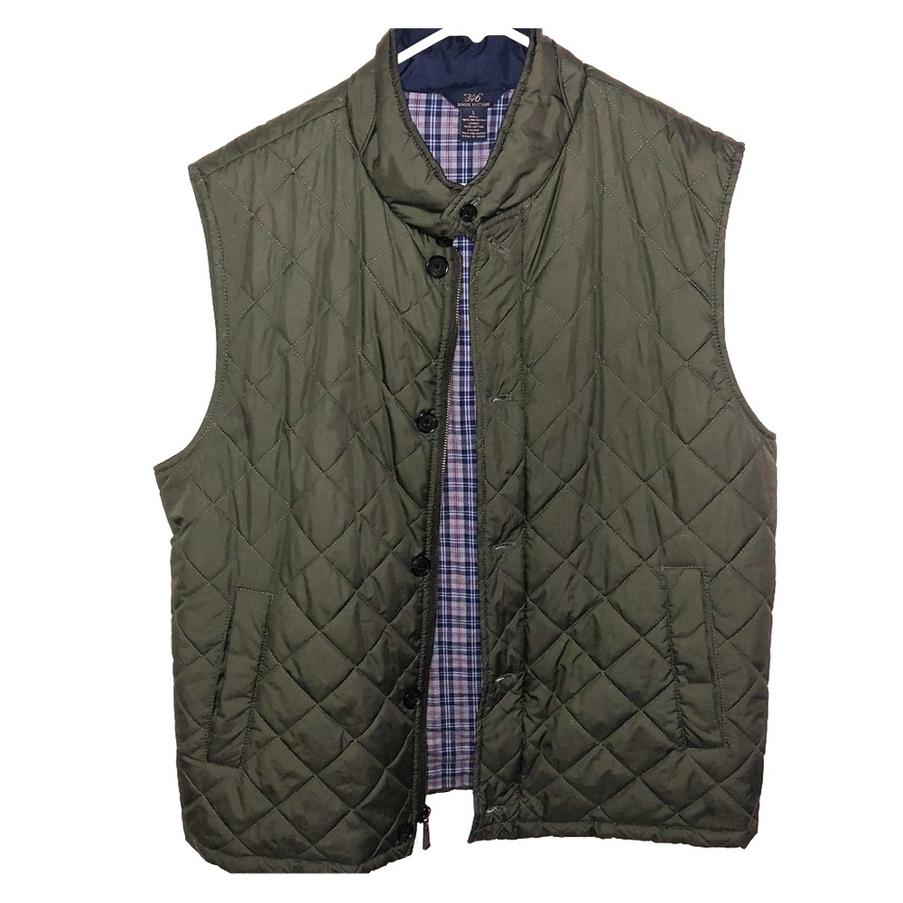 Brooks Brothers quilted vest